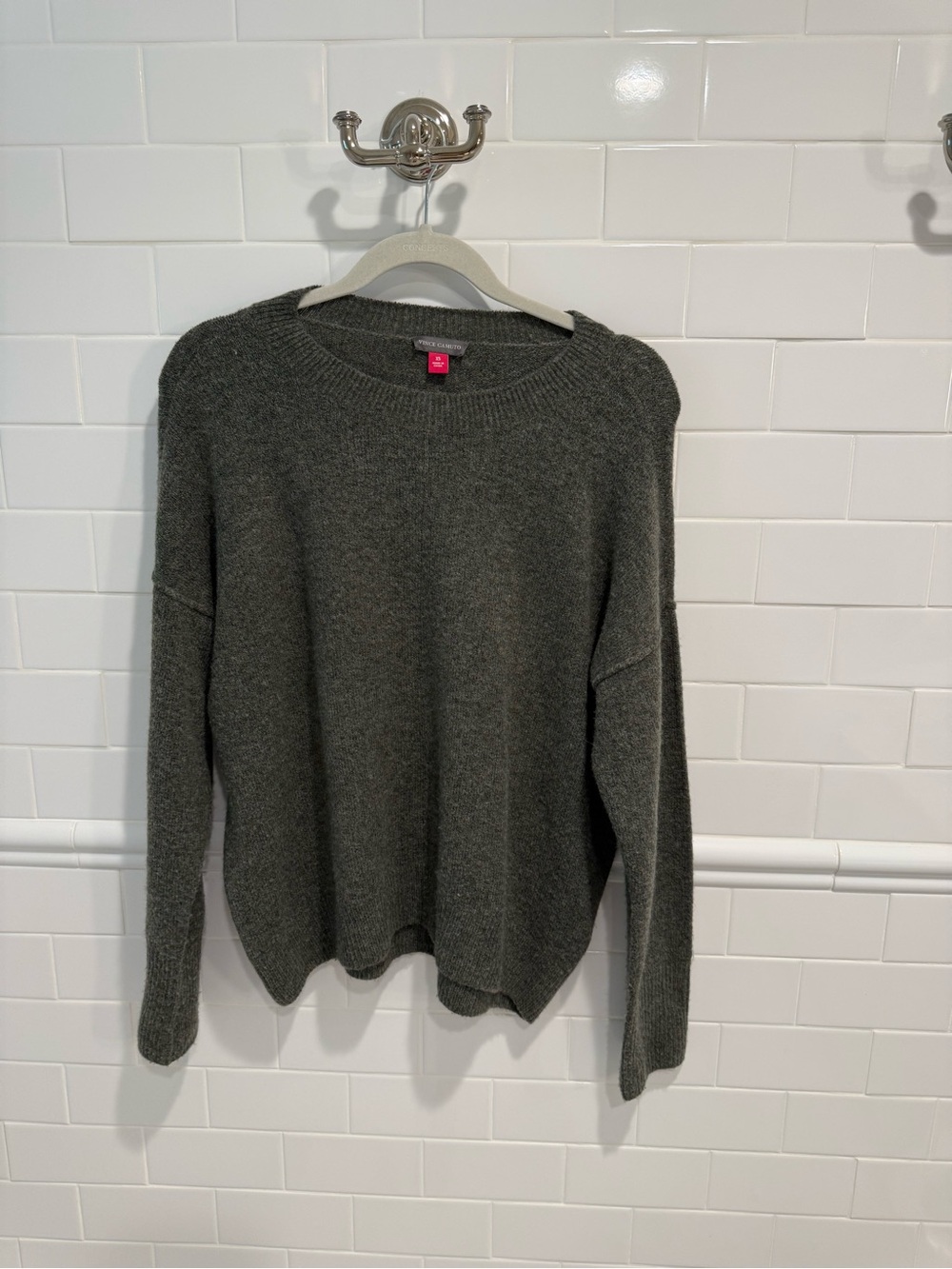 Vince Camuto Knit Sweater - Charcoal Gray